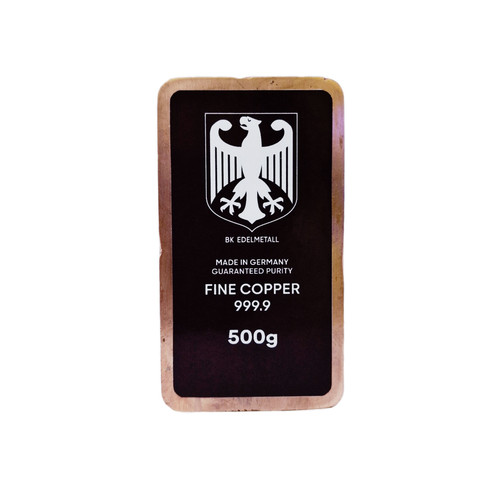 Kupferbarren 500g fein kupfer
