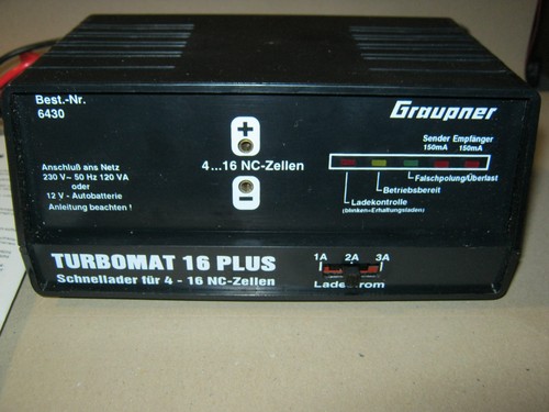 Graupner ladegerät turbomat - graupner,