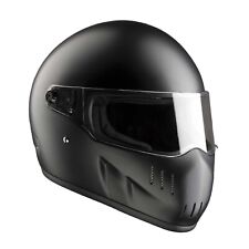 Bandit Helmets Motorradhelm EXX II Fiberglas Integral ECE 22 05 schwarz weiss
