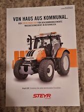 Steyr Profi CVT Kommunal Prospekt Traktor Schlepper