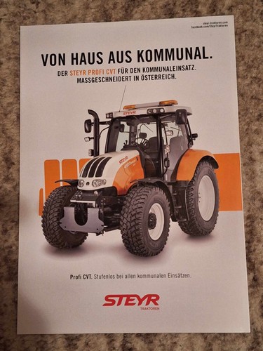 Steyr profi cvt - profi, kommunal