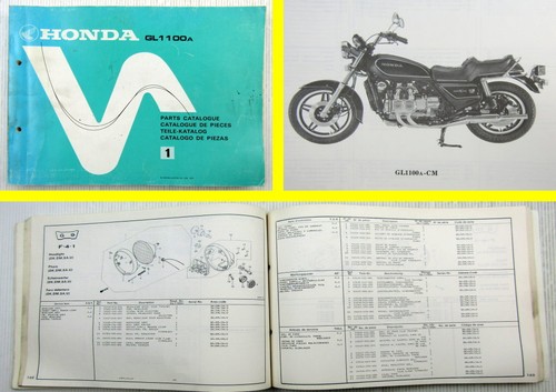 Teilekatalog parts list - parts, honda