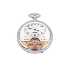 Hebdomas Rodania Ancre 8-Tage-Werk Open Face Taschenuhr Pocket Watch