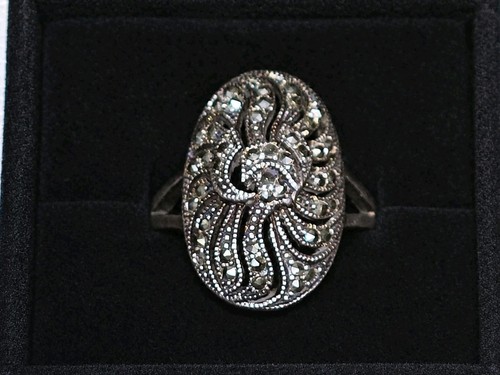 Vintage markasit ring 925 - vintage,