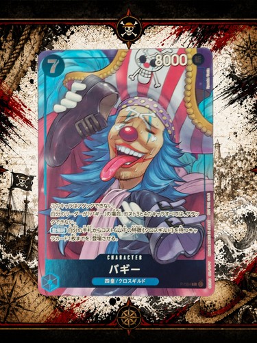 One piece karten tcg buggy - one,
