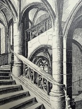 Spiral staircase | drawing by