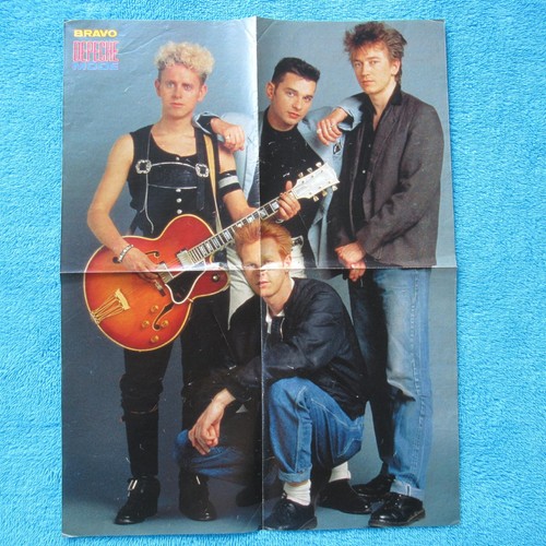 Depeche mode poster bravo - mode,
