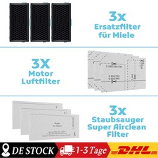 3x HEPA Filter für Miele
