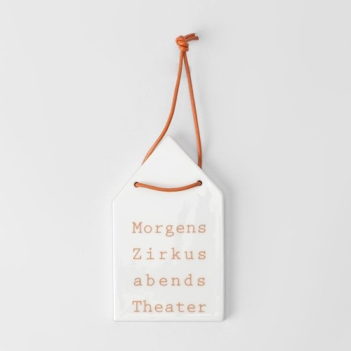 Wandhäuschen morgens zirkus - "morgens,