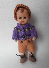 Puppenstube - Puppe - Storch -  Püppchen 8 cm groß