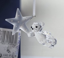 Swarovski Kris Bär Ornament 2008 Weihnachten 945580 TOP ZUSTAND in OVP