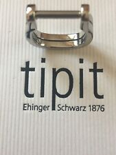 original Charlotte Ehinger Schwarz Tipit L Ring pure 17,0