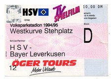 Ticket BL Hamburger SV - Bayer