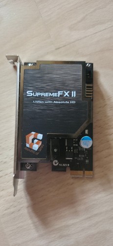 Soundkarte supremefx - supremefx, ii