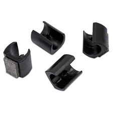 4 Stuhlgleiter/Schalengleiter/Bodenschoner Freischwinger Filz 1 Zapfen schwarz