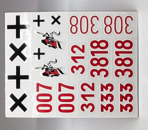 Taigen aufkleber set - aufkleber-set, decal