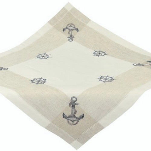 Tischdecke maritim mitteldecke - tischdecke,