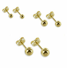 Kugel Ohrstecker Paar ECHT