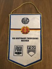 VEB Deutschfracht / Seereederei Rostock Wimpel/Pennant/Fanion 