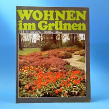 DDR Wohnen im Grünen 1 1982 Verlag für die Frau Dürrweitzschen Engelsdorf K