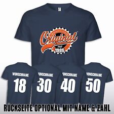 T-Shirt Geburtstag 50 40 30 18