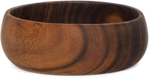 Levandeo holzschale rund aus - holzschale,