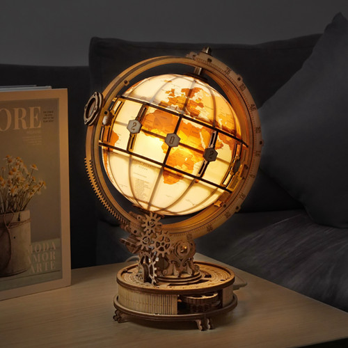 Rokr holzpuzzle globus mit - rokr,