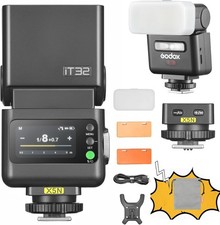 Godox iT32 iFlash TTL Camera Flash Rotating Head with X5 Wireless Flash Trigger