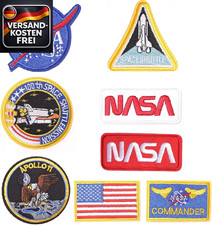 NASA Patches 8 Stück
