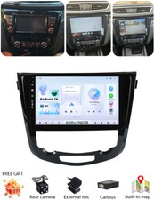 256GB Für Nissan X-Trail Qashqai j11 Rouge 2013-2018 Autoradio Carplay GPS Navi