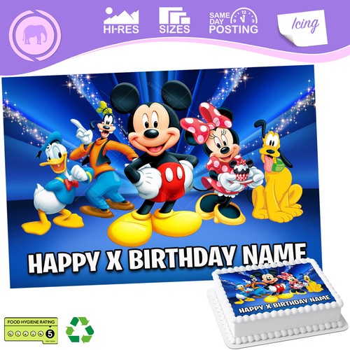 Mickey mouse tortenaufleger - mouse,