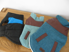 Hund Set Rollleine Halsband, 3 Jacken/Mantel, Napf, Decke, Giftköderschutz