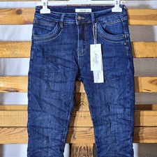 **JEWELLY BAGGY JEANS BLUE GR.XS-XL TOP COOLE OPTIK STYLED  JW  TOP AKTUELL**