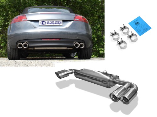Duplex sportauspuff audi - sportauspuff, tt