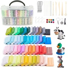 50 Farben Polymer Ton-Set