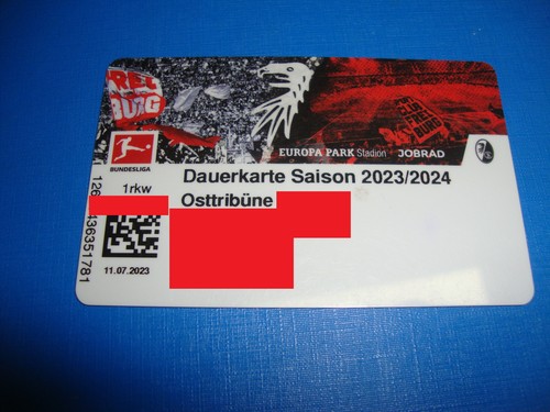 2023 ticket dauerkarte - dauerkarte, sc