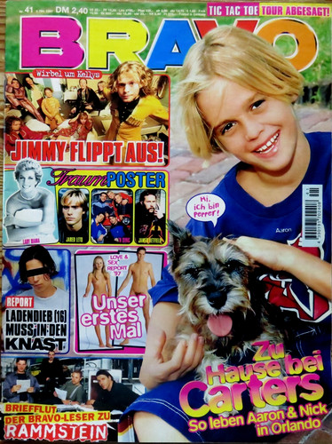 Bravo titelfoto aaron - bravo, 41/97