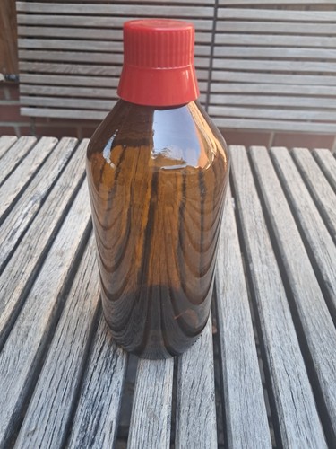Apothekerflasche braun 500 - apothekerflasche,