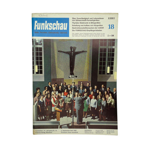 Funkschau heft zeitschrift - funkschau, /