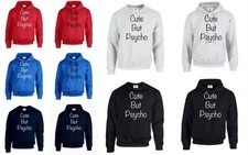 Cute But Psycho Kapuzenpullover Mode Trend Hippie Swag Dope Hype Tumblr ( Süß)