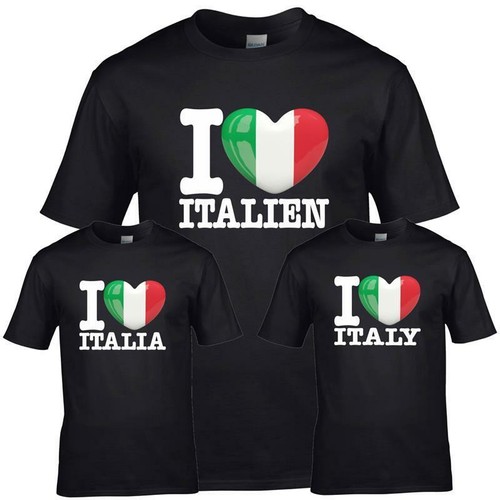 Shirt love italien herren - shirt,