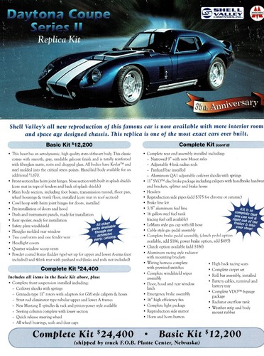Shell valley daytona coupe - daytona, kit