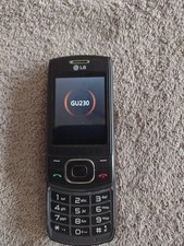 LG GU230 Mobile Phone Schwarz