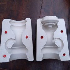 Gipsform Gießform Keramik Gießform Kerzenleuchter Eindrückform Pressform