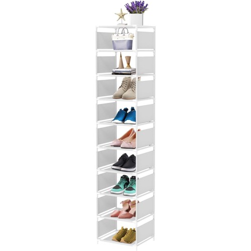 Modernes metall schuhregal mit - modernes,
