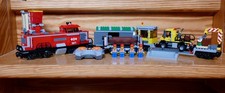 LEGO CITY 3677 , Güterzug mit Diesellokomotive (3677) und BA, komplett