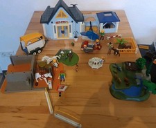 PLAYMOBIL 4343 Tierklinik mit Gehegen und Tieren 