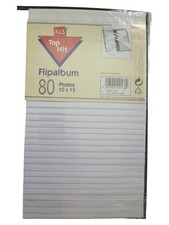 KLS Top Hit Flipalbum Fotoalbum Schwarz Uni 80 Fotos 10x15