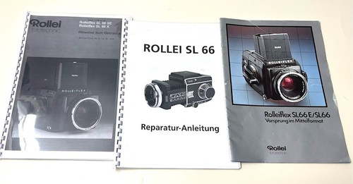 Anleitungen rolleiflex - f., d.