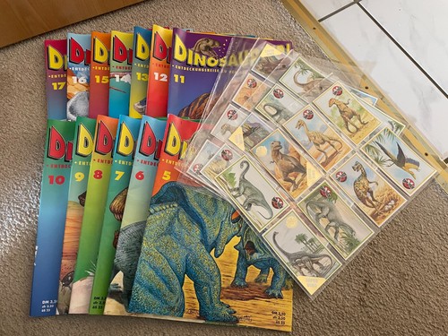 Stück dinosaurer hefte - 13,
